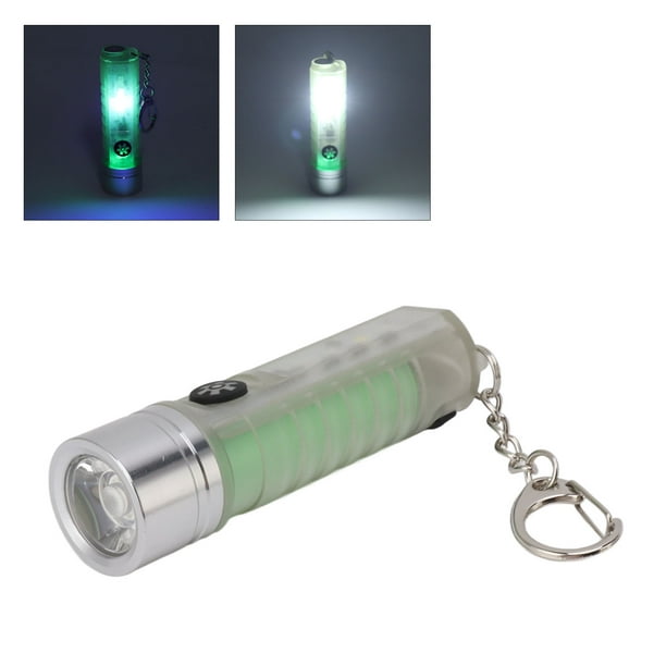 Mini lampe torche porte clés lot de 2 petite led lampe de poche usb