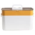 thumbnail image 2 of Empty Medicine Carrying Box Large Capacity Clear Window Box for First Aid Kit Emergency Cosmetics, 2 of 3