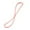 Pink, variant on Resistance Band for Fitness - 15 LB Elastic Stretch Band with Handles Ideal for Home Workouts Enhance Strength Training