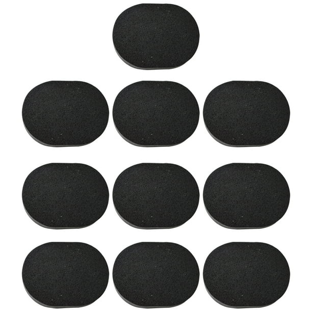 FELTECHELECTR 10 almohadillas limpiadoras faciales para uso doméstico para niñas, para el lavado facial y la eliminación de bolsas.