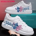 thumbnail image 5 of Stitch-Zapatillas de deporte para hombre y mujer, zapatos informales con plataforma para kateboarding, zapatos planos con grafiti 3D, a la moda, 5 of 5