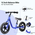 thumbnail image 2 of 12-Inch Balance Bike No Pedal Lightweight Bike for Boys Girls 1.5 to 4 Years Old, Toddler Bike with Adjustable Seat, Carry Handle, 2 of 8