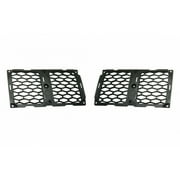 For Jeep Grand-Cherokee 2017 2018 2019 2020 2021 Grille Molding Driver and Passenger Side | Pair | Outer | | Honeycomb Mesh | CH1212105, CH1213105 | 68264287AA, 68264285AA