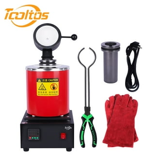 SKYSHALO Tabletop Kiln Melter 1500W Electric Melting Furnace for