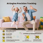KINHANK MotionX Active Play System with 40+ Games for Kids & Families,Continuous updates,Plug & Play,Great for Gaming Nights, Parties and Indoor Exercise