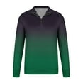 thumbnail image 4 of Blusa y camisa de manga larga con cuello alto para hombre, ropa deportiva para el hogar, pijamas, camiseta de color liso, blusa deportiva de poliéster para hombre, 4 of 4