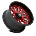 thumbnail image 3 of XD Cast Aluminum Rim XD865 20X9 6X135 RED-MILL BLK-LP 18MM, XD86529063918, 3 of 4