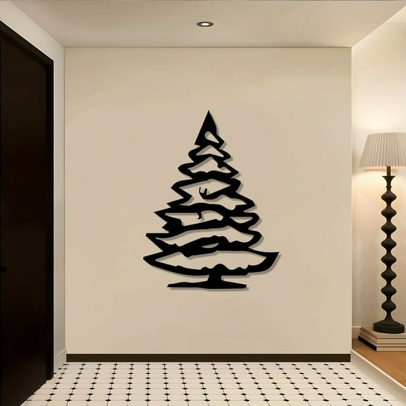 Rustic Holiday Decoration Ornaments Handmade Vintage Metal Christmas Tree Ornament  Perfect for Family Picture Booths, Seasonal Home Decor, and Gift  Christmas Decorations