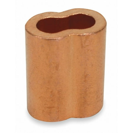 

Dayton Wire Rope Sleeve 1-8 In Copper PK25 1DLE6 1DLE6 ZO-G1700361