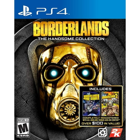 Borderlands: The Handsome Collection - Playstation 4 by (Original Version), Two critically acclaimed Borderlands games in one package - experience.., By 2K