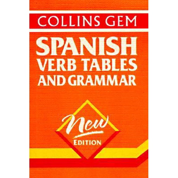 Pre-Owned Collins Gem Span Verb Tables (Paperback) 0004710010 9780004710013