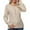 Beige, variant on Arlun Oversized Sweaters for Women 90s Vintage Knitted Button up Sweater Casual Long Sleeve Cable Knit Crewneck Pullover Tops Plus Size Solid Color Fall Winter Clothes White XL