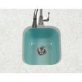 thumbnail image 2 of Houzer Porcela 17 in Mint Porcelain Enamel Steel Undermount Single Bowl Bar Sink - PCB-1750 MT, 2 of 8
