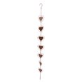 thumbnail image 3 of Wind Chimes, Metal Material Heart Wind Chimes Multi Purpose  For Gifts, 3 of 8