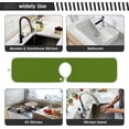 thumbnail image 6 of Coolnut 2 Pack Faucet Mat Splash Guard for Kitchen Sink,Olivedrab 30x5 Inch Super Absorbent Microfiber Sink Protector Mat, Kitchen Sink Mat Machine Washable Kitchen Sink Accessories, 6 of 7
