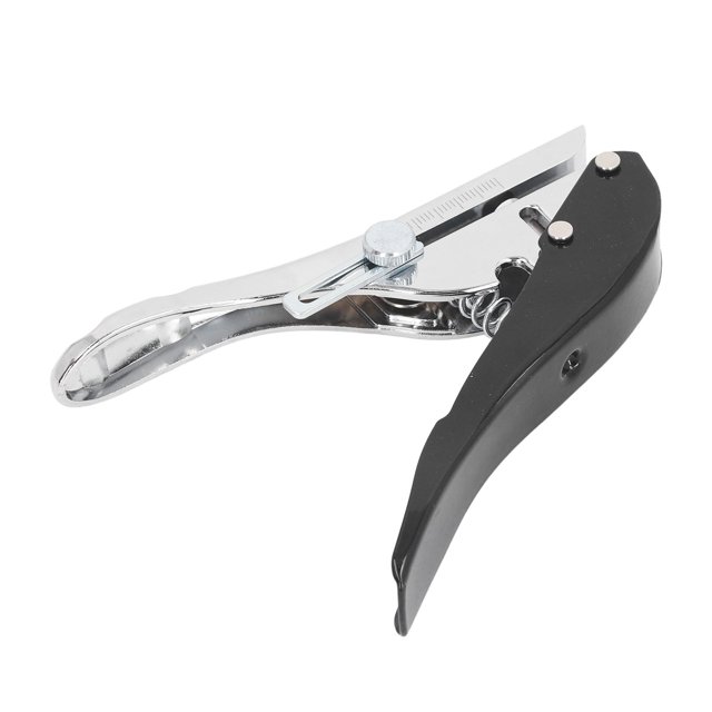 Single Hole Punch, Sturdy Hole Punching Tool Zinc Alloy Portable 8mm for Cards