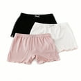 thumbnail image 2 of JUNWELL 3pcs Girls‘ Bowknot Short Leggings Suitable For Daily Wear, 2 of 7