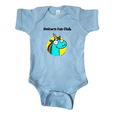 

Inktastic Unicorn Fan Club Gift Baby Boy or Baby Girl Bodysuit