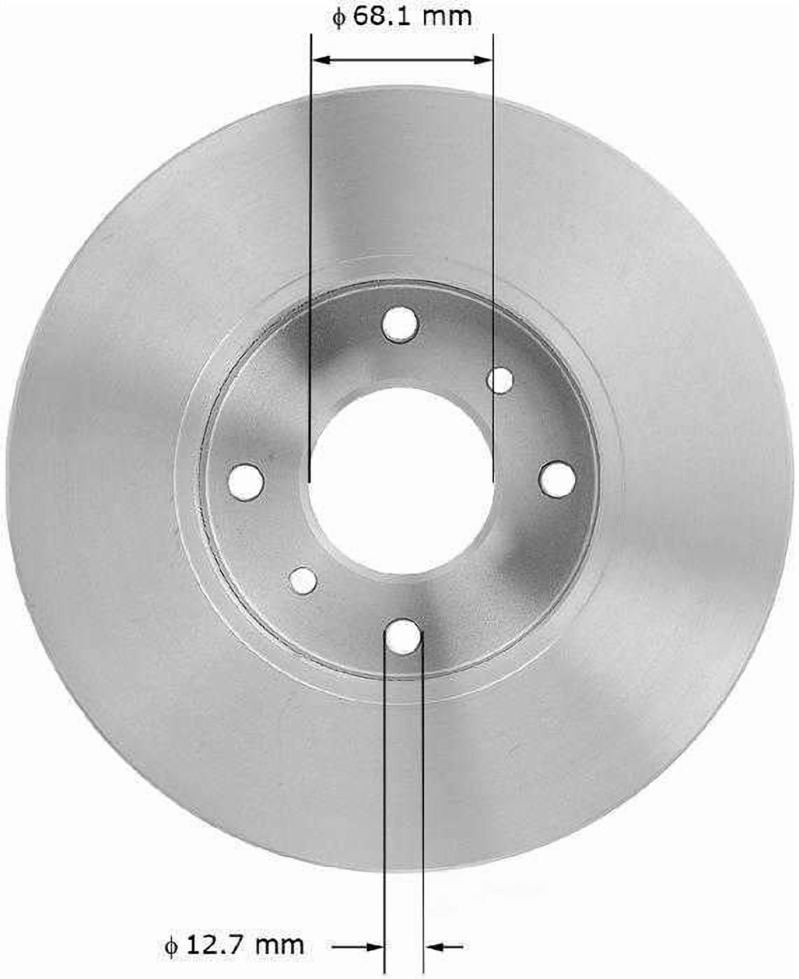 BENDIX PREMIUM PRT1892 - Disc Brake Rotor Fits select: 1993-2001 NISSAN ALTIMA, 2000-2006 NISSAN SENTRA