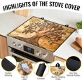 thumbnail image 3 of Stove Top Cover for Electric Stove,Glass Stove Top Cover, Heat Resistant Glass Cooktop Cover, Stovetop Protector, Kitchen Decor, Dish Drying Mats Cover for Ceramic Washer Top 28.5x20.5 inch, 3 of 7