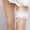 White, variant on Body Chain Garter Satin Bow Lace European Sexy Garter Thigh Ring Small Wedding Accessory for Elegant Celebrations
