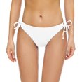 thumbnail image 1 of GHSDFBB Women's Tie Side Bikini Bottoms Mid Rise String Bathing Suits Bottom, 1 of 7