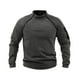 thumbnail image 3 of Hombres Chaqueta Cremallera Jersey Sudadera Ropa Térmica Moda Para Pescar Gris Oscuro S Sunnimix Chaqueta de los hombres, 3 of 8