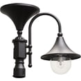 thumbnail image 5 of Gama Sonic Solar Outdoor Light Post, Decorative Lamp Planter with EZ-Anchor Auger, Baytown Bulb, Black Cast Aluminum, 106BPLSG0, 5 of 7