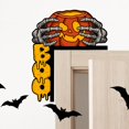 thumbnail image 4 of Decoración De Esquina Para Puerta De Halloween Decoración Para Marco De Puerta De Halloween Para Porche Jardín Hogar Exterior Interior Para Puerta Ventana Para Halloween A, 4 of 6