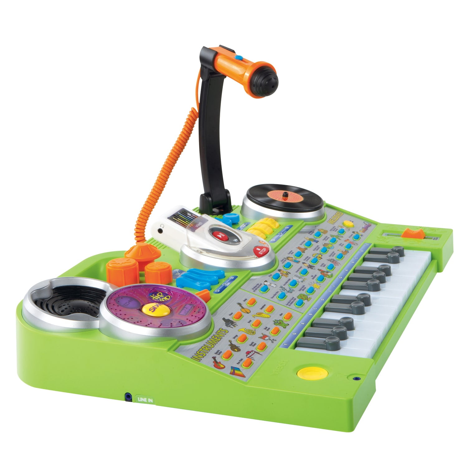 Top Christmas Toy VTech KidiJamz Keyboard Green Recording Studio DJ  New 