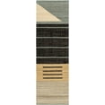 thumbnail image 2 of Hauteloom Bunbury Hallway, Kitchen Runner Rug - Modern - Black, Green, Blue - 2'6" x 8', 2 of 8