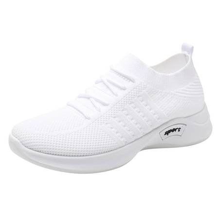 

gvdentm Running Shoes Womens Breathable Casual Mesh Comfortable Casual Shoes Lace Fashion Running Sneaker for Women