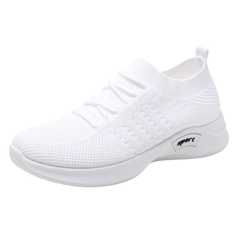 YTJX Ladies Fashion Casual Shoes Comfortable Lace Up Mesh Breathable Casual Sneakers - Walmart.com