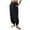 Navy, variant on lmcalzta Ribbed Knit Pants for Women Baggy Elastic Waist Loose Wide Leg Pants Summer Casual Sweatpants with Pockets