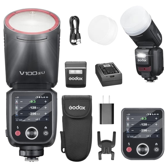 Flash Godox V100S 100W TTL inalámbrico para Sony