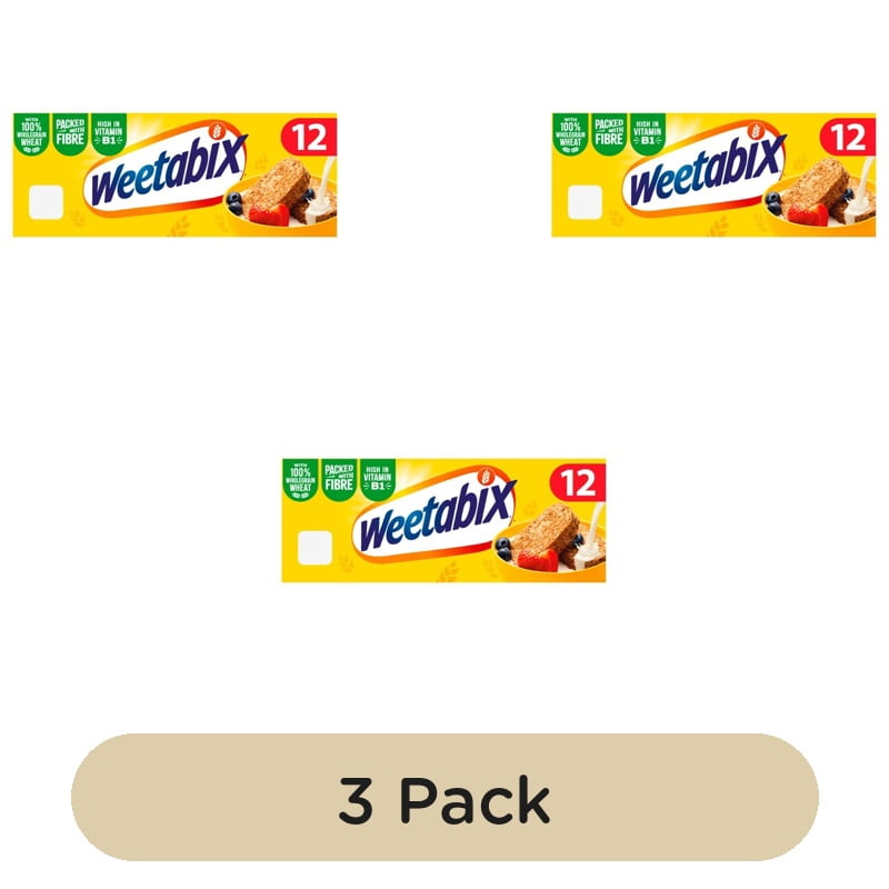 Weetabix Cereal 12's, British Import (Pack of 3)