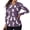 Ghost Bat Star, variant on Xoenoiee Hippie Daisy Print V-Neck Golf Polo Shirts Long Sleeve UPF 50 Tunic Top Moisture Wicking Lightweight Casual Work Tennis Collared Shirts Golf Apparel for Women, Size XS