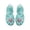 Mint Green, variant on YunPes Girls Cute Jelly Sandals Adjustable Buckle Closed Toe Gladiator Flats Summer Soft Comfy Shoes Beach Vacation for Little Kid Big Kid