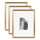 thumbnail image 1 of Set de marcos para fotos de Kate y Laurel Adlynn Gold, 3 piezas, 1 of 9