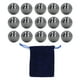 thumbnail image 2 of Bolas Magnéticas Negras, 15 Piezas De 25 Mm, Imán De Bola De Ferrita De Agarre Cómodo Multiusos, Juguetes Para Aliviar El Estrés De Apariencia Brillante Para Decoración De, 2 of 8