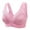 Pink, variant on VerPetridure Wireless Bras for Women Women's Bra Wirefree Underwear OnePiece Bra Everyday Underwear Bras