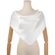 thumbnail image 2 of INSPIRAR CHIC Pañuelo de Cuello de Satén para Mujeres, Pañuelo Cuadrado de Seda Sólido, Diadema Bandanas Blanca 90x90cm/35.4x35.4 pulgadas (LxA), 2 of 6