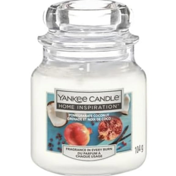 Yankee Candle Home Inspiration Pomegranate Coconut Small Original Jar Candle 3.7oz