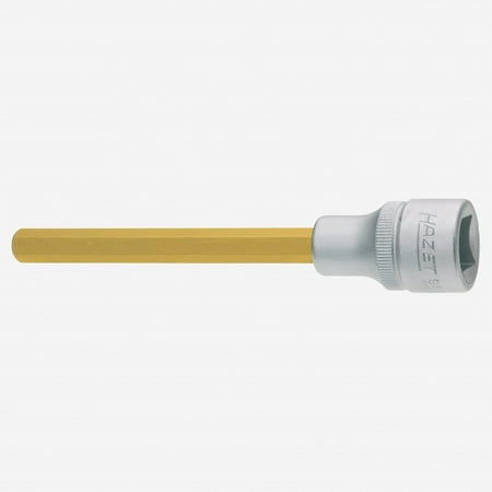 

Hazet 986SLG-8 8mm Hex Titanium-Nitride Socket 1/2 - Extra Long