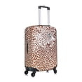 thumbnail image 6 of Cauagu Leopard Brown Print Travel Luggage Cover,Travel Dust-proof Suitcase Cover Softside Suitcase Protector for 18-32inch,Not Included Suitcase, 6 of 8