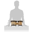 thumbnail image 2 of Gon Bops Fiesta Series Bongos - 7" & 8.5", Natural, 2 of 2