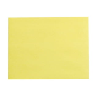 School Smart Newsprint Theme Paper, Yellow