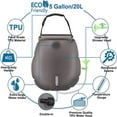 thumbnail image 4 of Solar Shower Bag 5 gallons/20L Solar Heating Camping Shower Bag with Removable Hose and On-Off Switchable Shower Head for Camping, 4 of 7