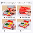 thumbnail image 4 of Juguete de cocina para niños con forma de hamburguesa con arcilla, 40 unidades, 4 of 6