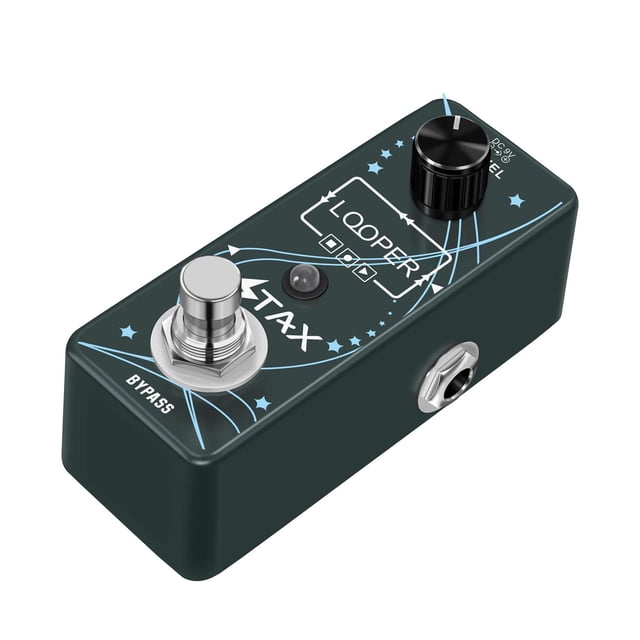 Pedal de Guitarra Stax Looper USB Bucle 10 Minutos Overdubs